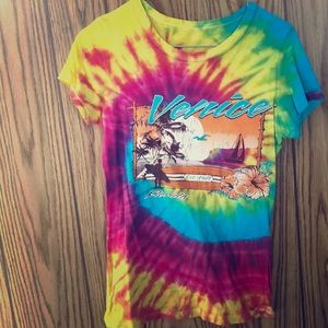 Tie Dye Venice 🌴 Florida Tee ❤️ 5 for $25